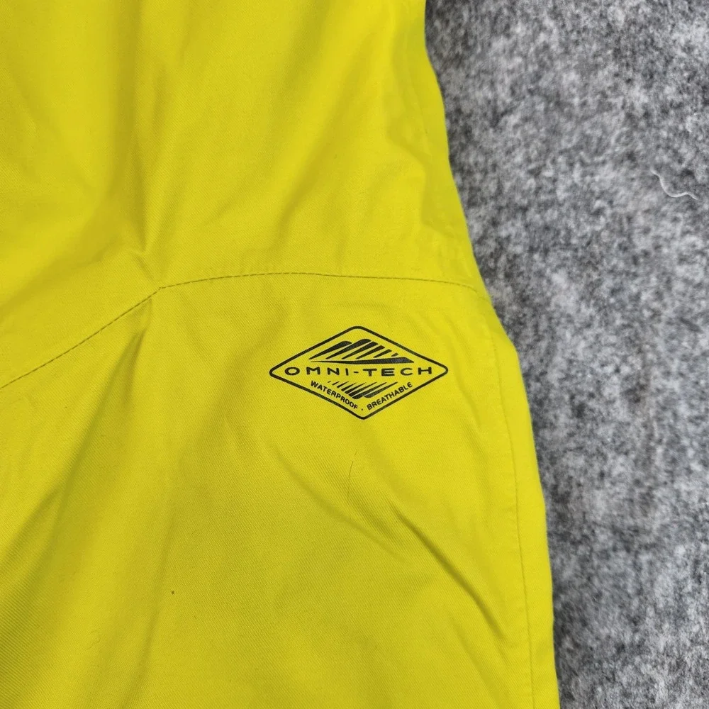 Columbia Ridge 2 Run II Pants‎ Men XL Yellow Omni Heat Tech Ski Snowboard Cargo